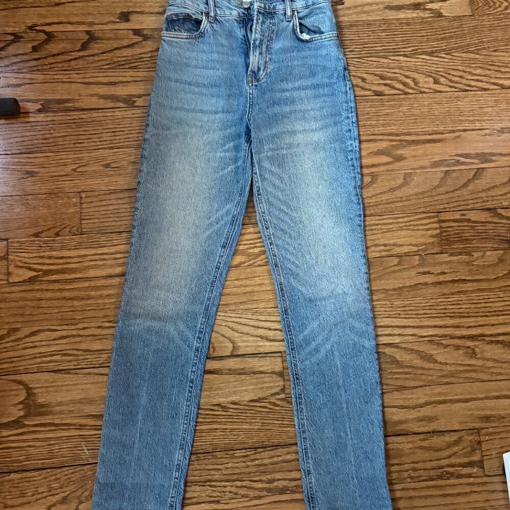 Liza Ultra High Rise Straight Jean - Picture 2 of 4